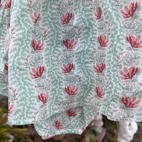 Hill House 12-18 months The Tiny Sienna Dress Trailing Vine Multi Cotton - Picture 5 of 7